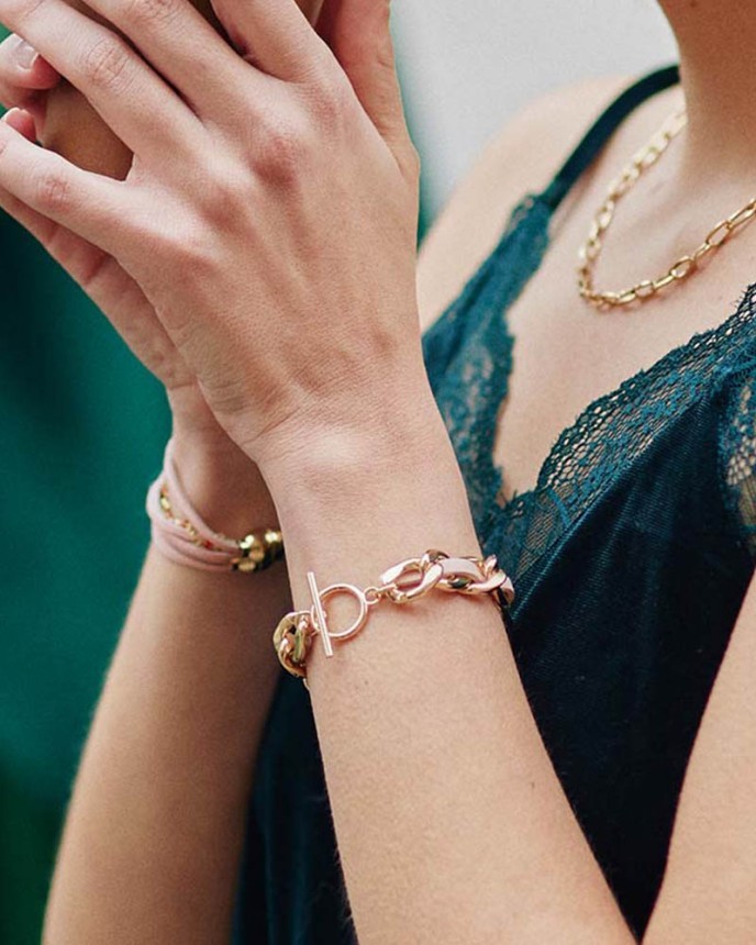 Bracelet Colline Rose thé
