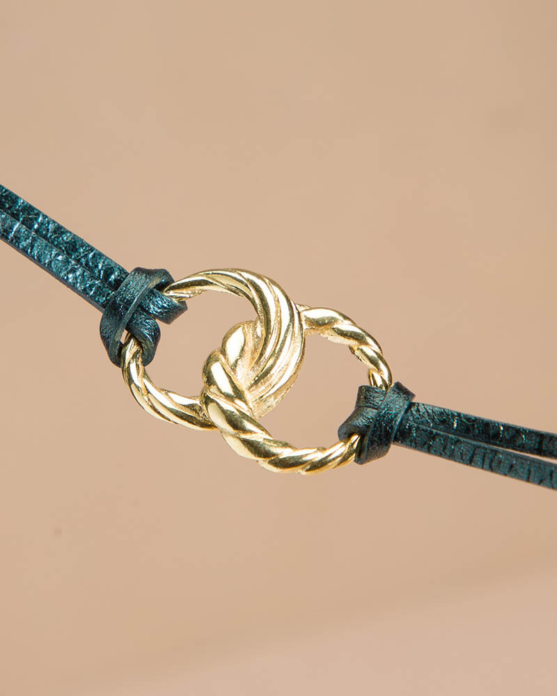 Bracelet Lliona dark green